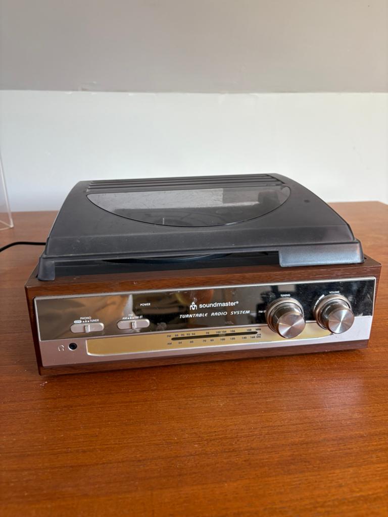 Retro platenspeler Soundmaster, Gebruikt, Pitch-regelaar, Platenspeler, Ophalen