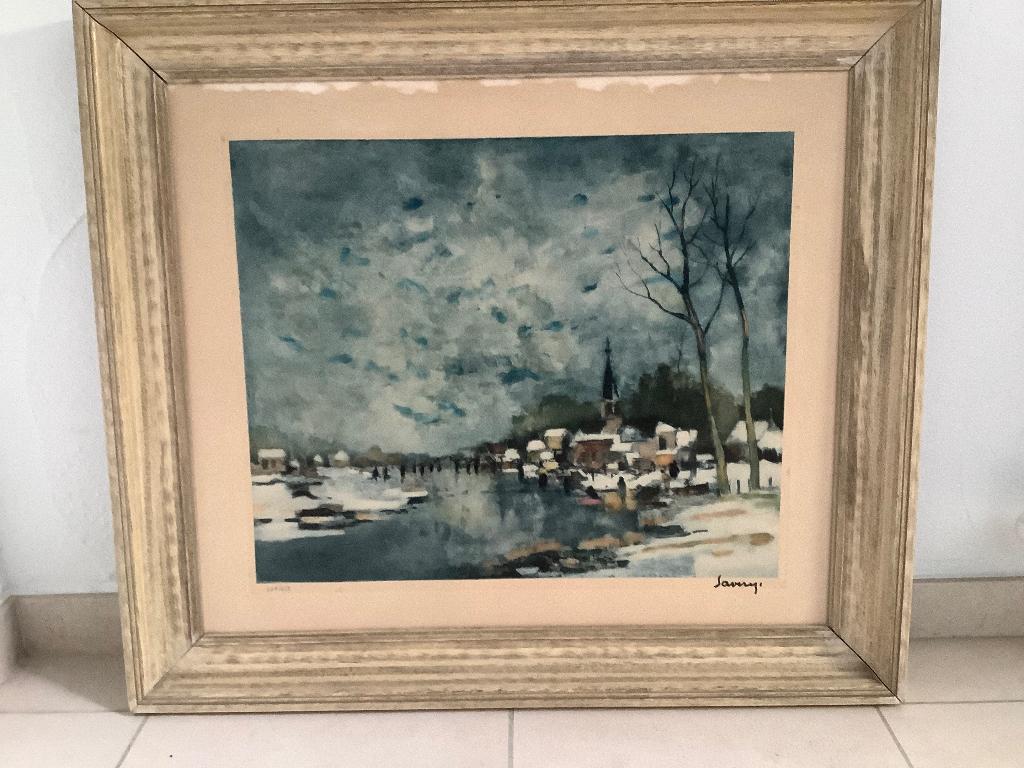 Albert Saverys ( 1886 - 1964) kleurenlitho 308/350, Ophalen