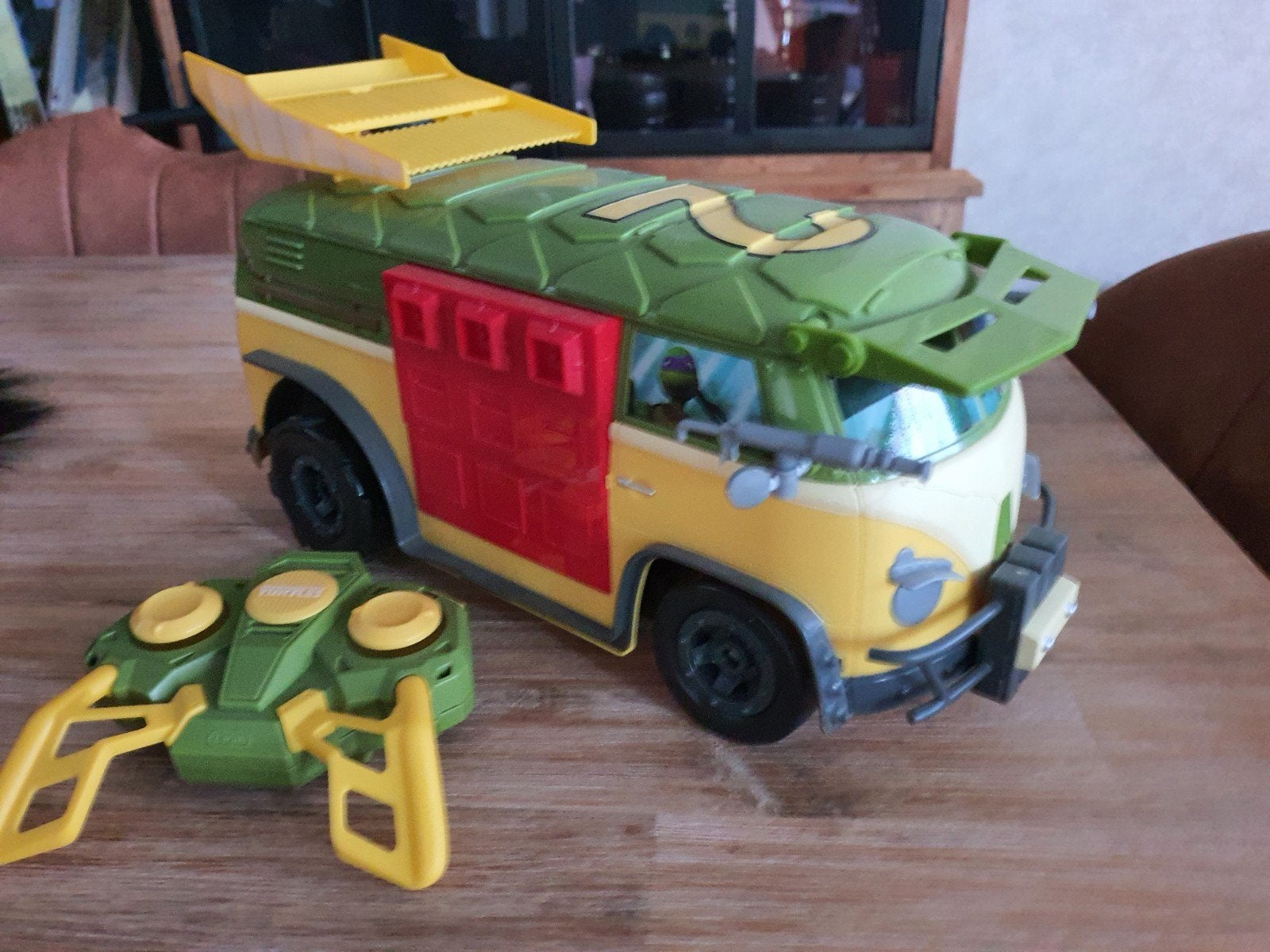 RC turtles vw bus 1.18, Hobby en Vrije tijd, Ophalen