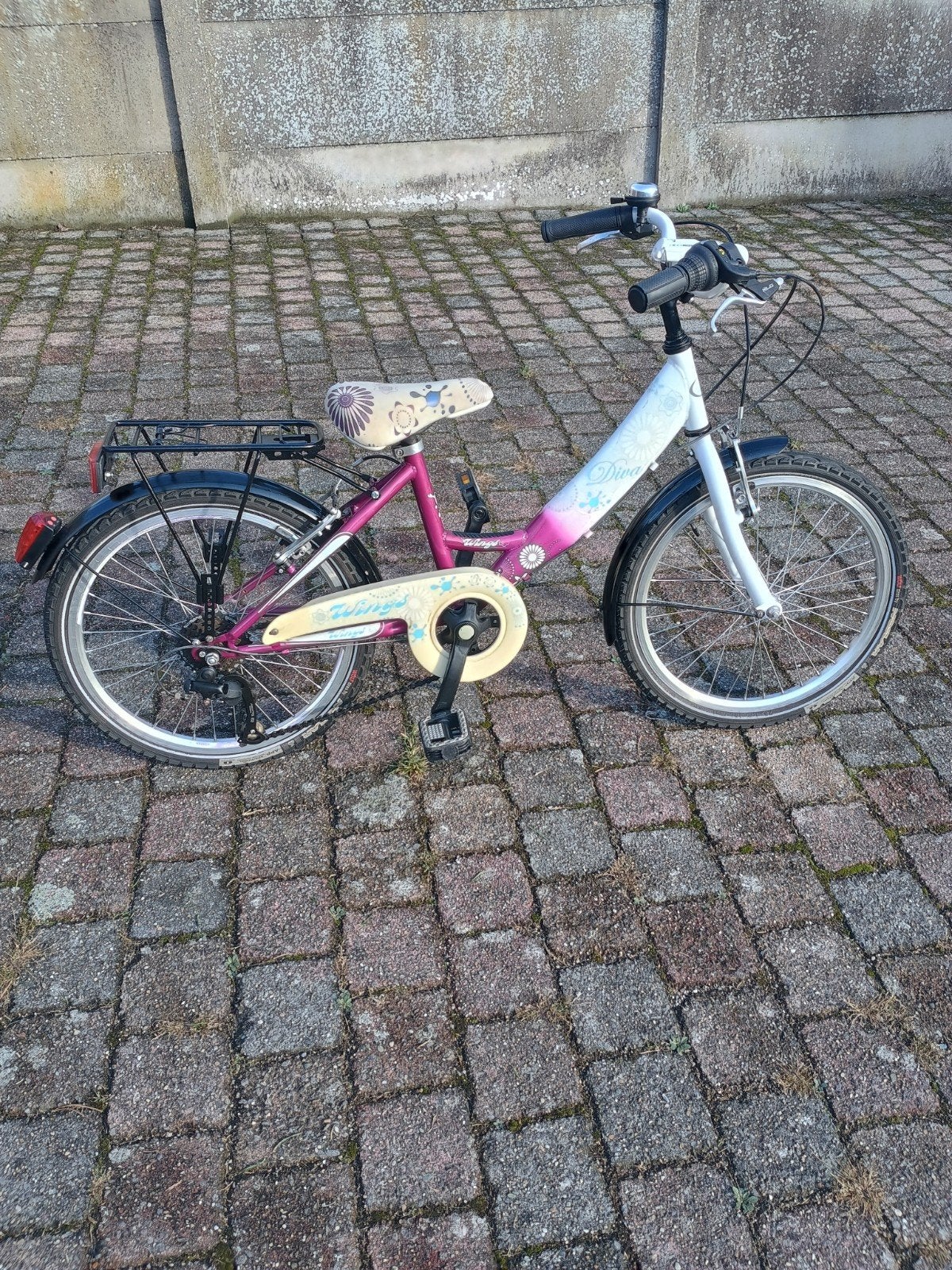 20 inch fiets, Fietsen en Brommers, Ophalen, Gebruikt, Velgrem, Versnellingen