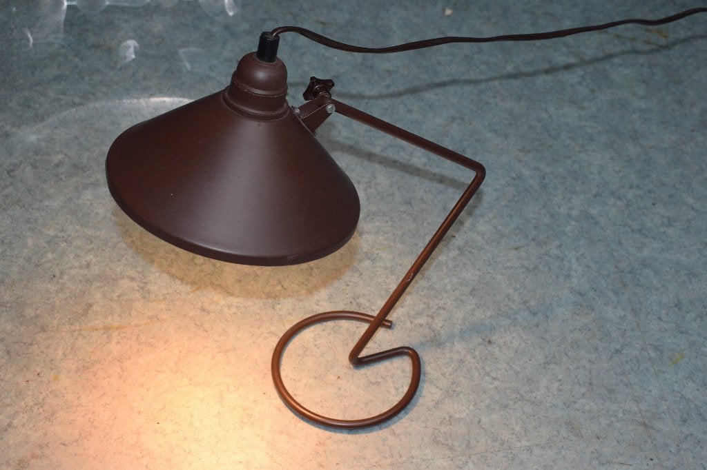 lampe de bureau woja holland 1970 design vintage, Enlèvement ou Envoi, Lampe, Métal