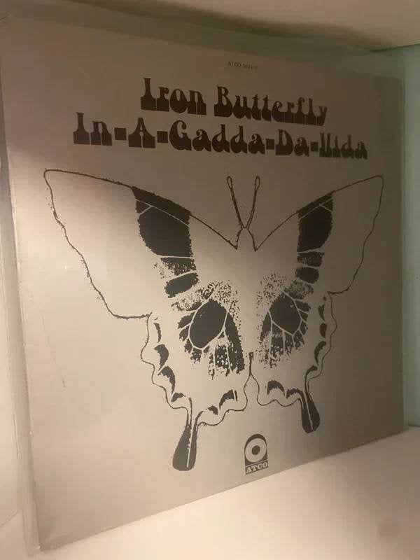 Iron Butterfly – In-A-Gadda-Da-Vida - France 1968 (J), Rock psychédélique, LP, Utilisé, Envoi