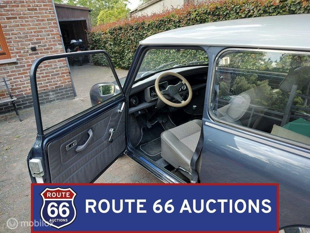 Mini 1000 Special | 1989 | Route 66 Auctions, Zwart, Bedrijf, Handgeschakeld, Overige carrosserie
