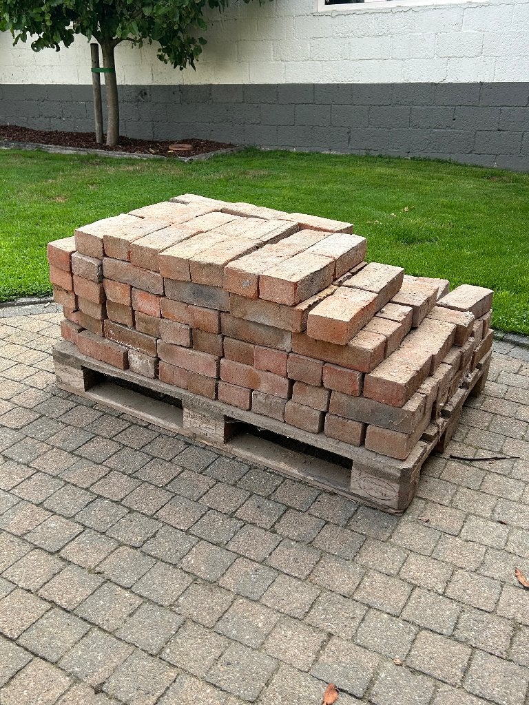Gratis bakstenen, Doe-het-zelf en Bouw, Metselstenen, Ophalen, Zo goed als nieuw, Bakstenen