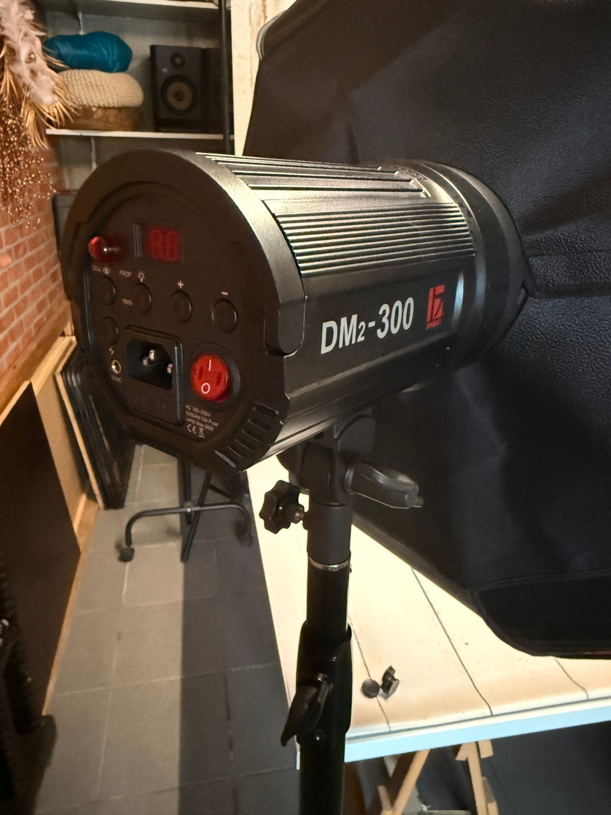 Kwalitatieve Jinbei DM2-300 Studio Flitsset, Audio, Tv en Foto, Ophalen, Zo goed als nieuw, Accessoireset, Overige merken