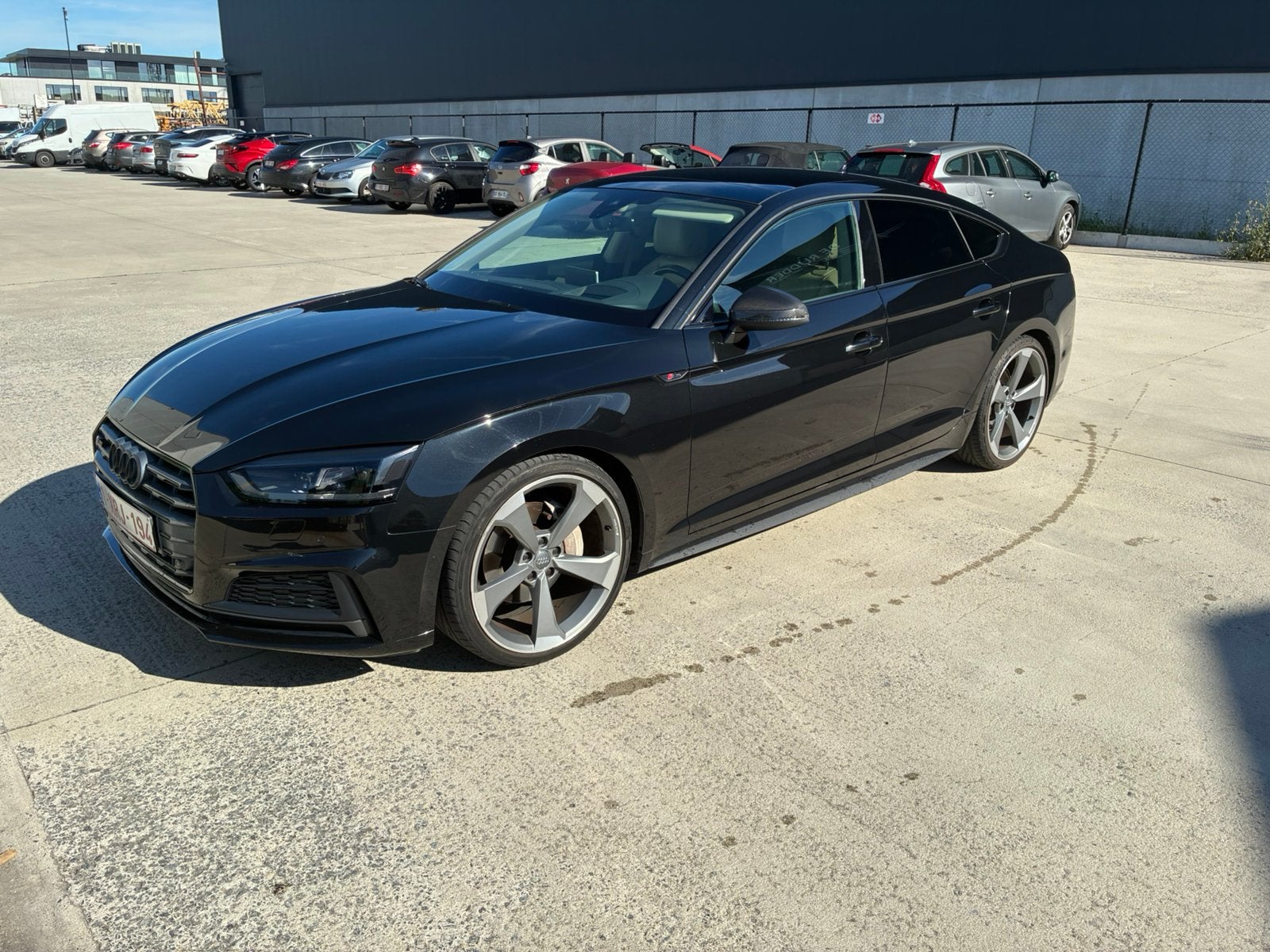 Audi A5 2.0 TDI  s-line 2018. Speciale editie interieur., Euro 6, Zwart, Leder, Overige kleuren