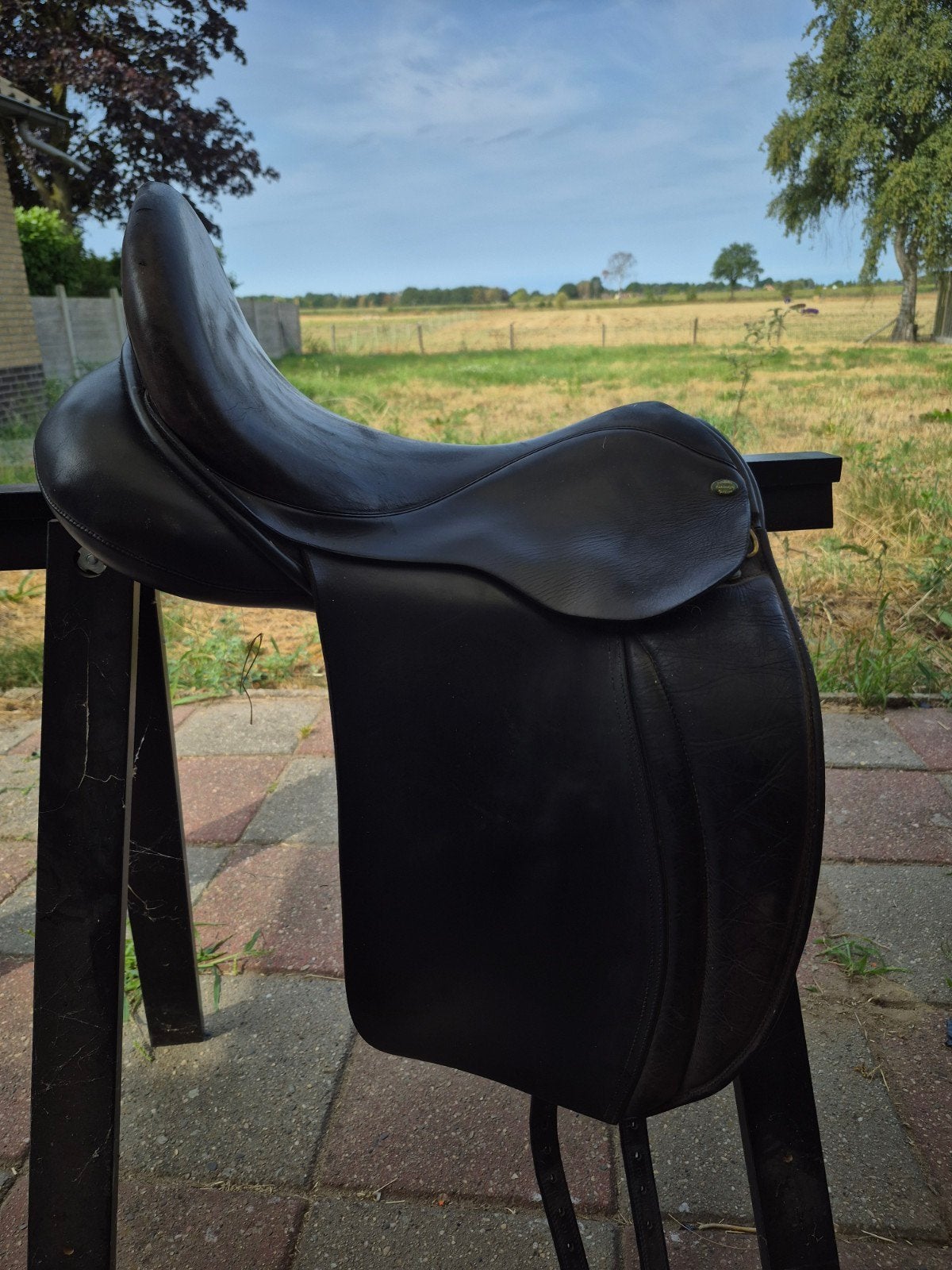 Hulsbos 17½" medium boom, Malibaud Gardian,, Dieren en Toebehoren, Paarden en Pony's | Zadels, Middel, Ophalen, Hulsebos, L (17.5 inch)