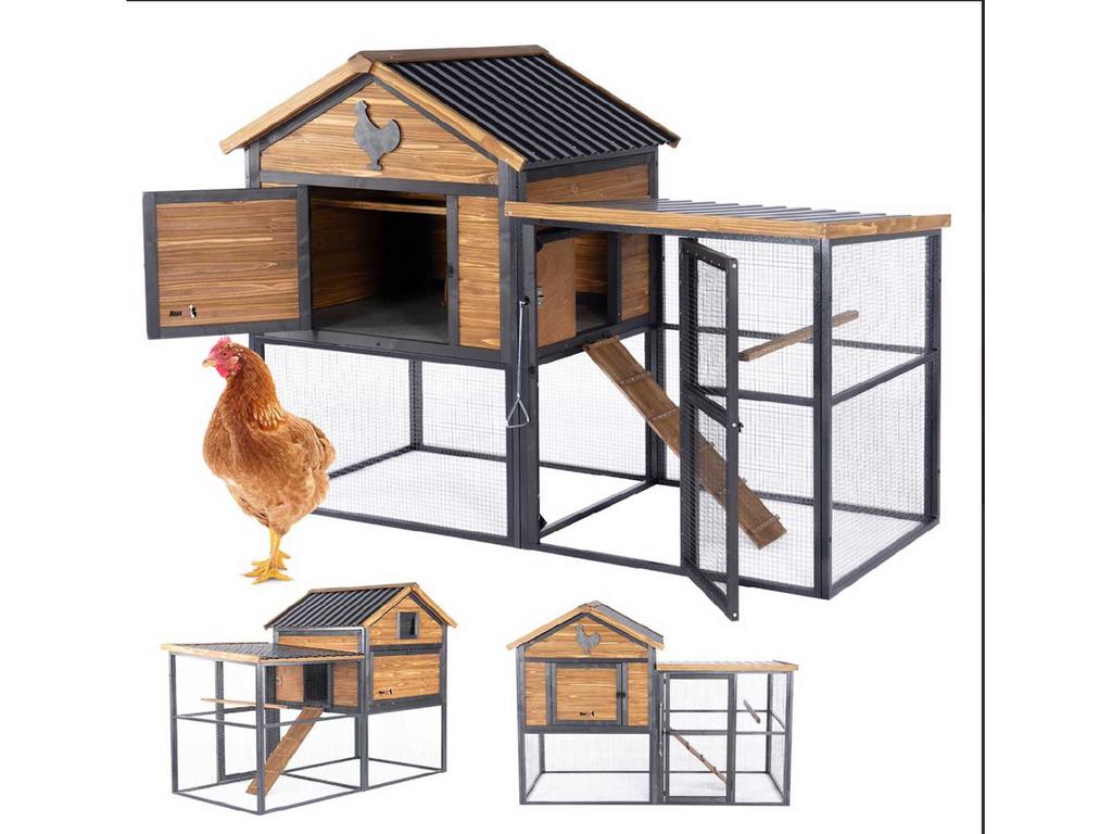 Nieuwe kippenhok met ren., Dieren en Toebehoren, Ophalen, Nieuw, Hok