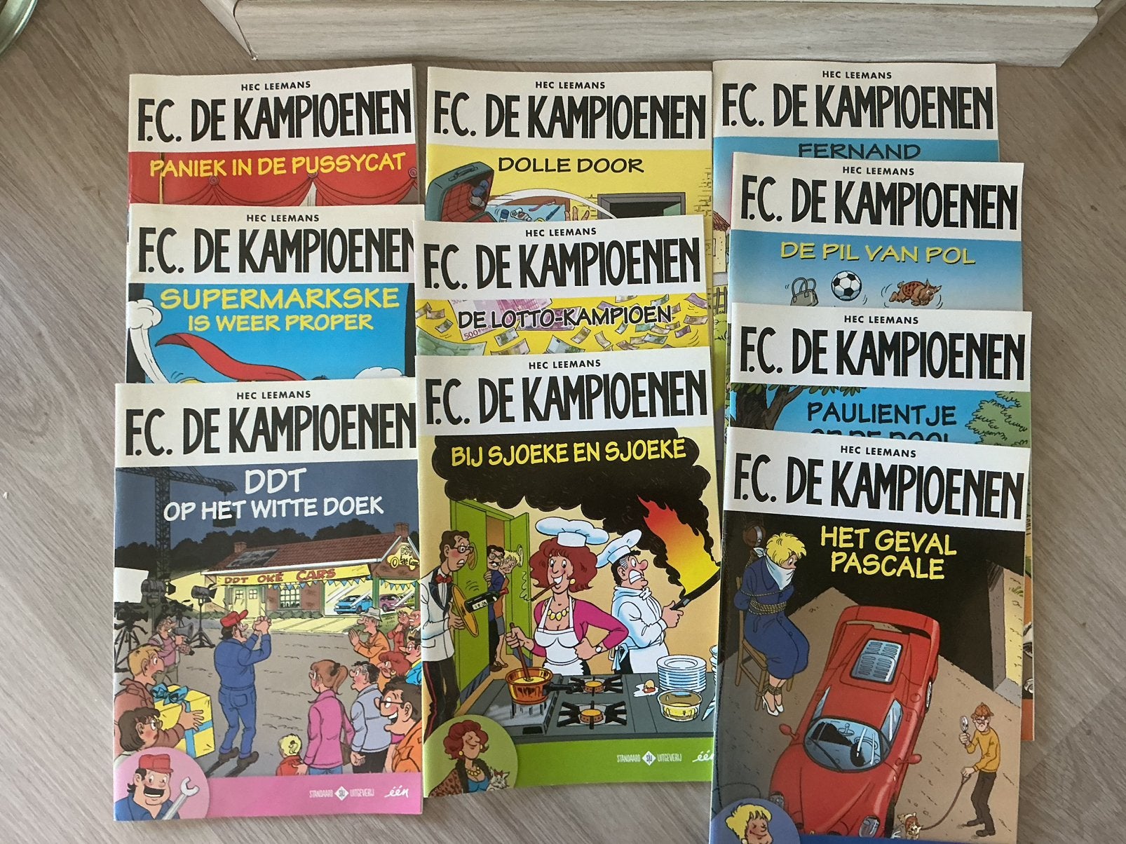 Strips FC De Kampioenen 1 tem 10, Boeken, Ophalen, Zo goed als nieuw