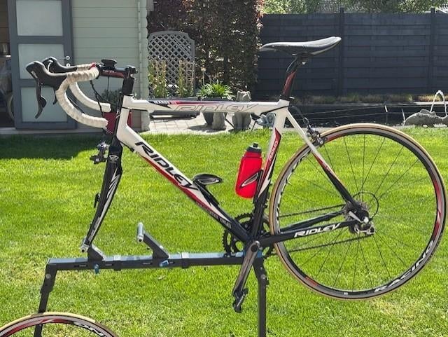 Ridley fiets + accessoires, Gebruikt, 10 tot 15 versnellingen, Velgrem, 49 tot 53 cm