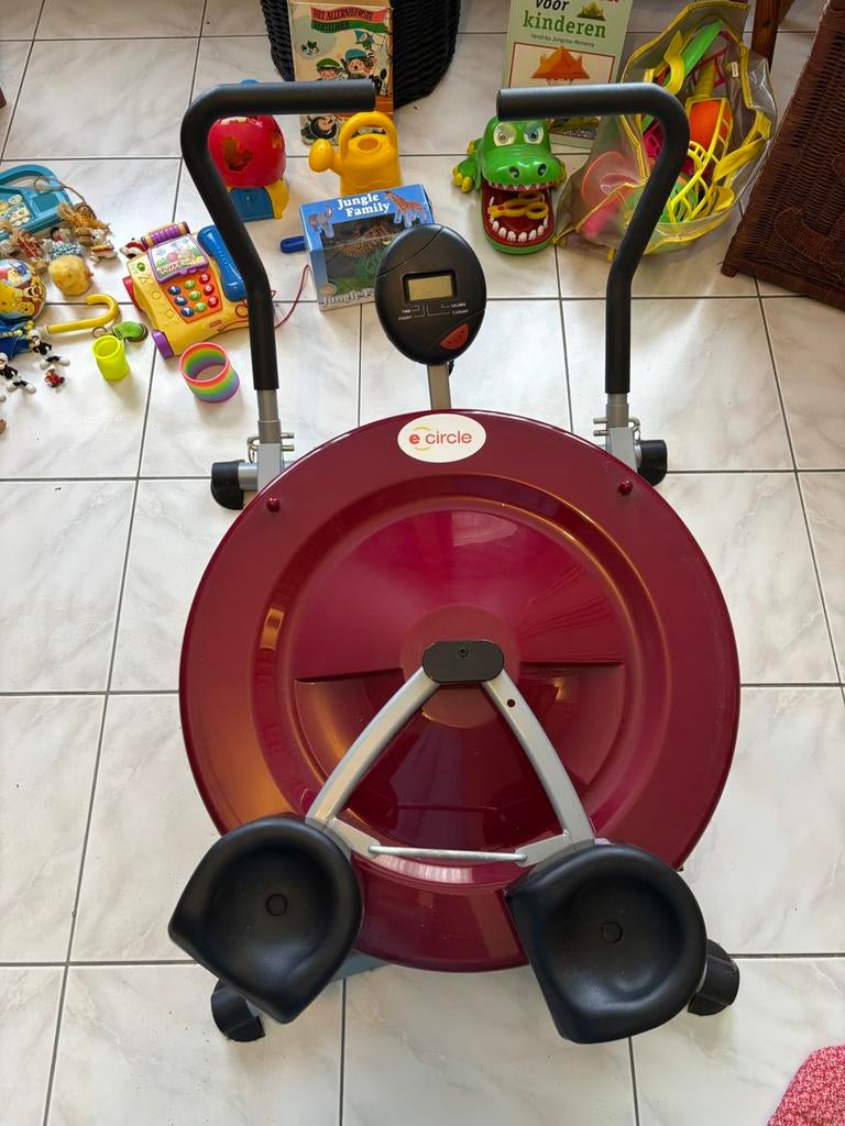Ab circle fitnesstoestel, Sport en Fitness, Ophalen, Zo goed als nieuw, Buik