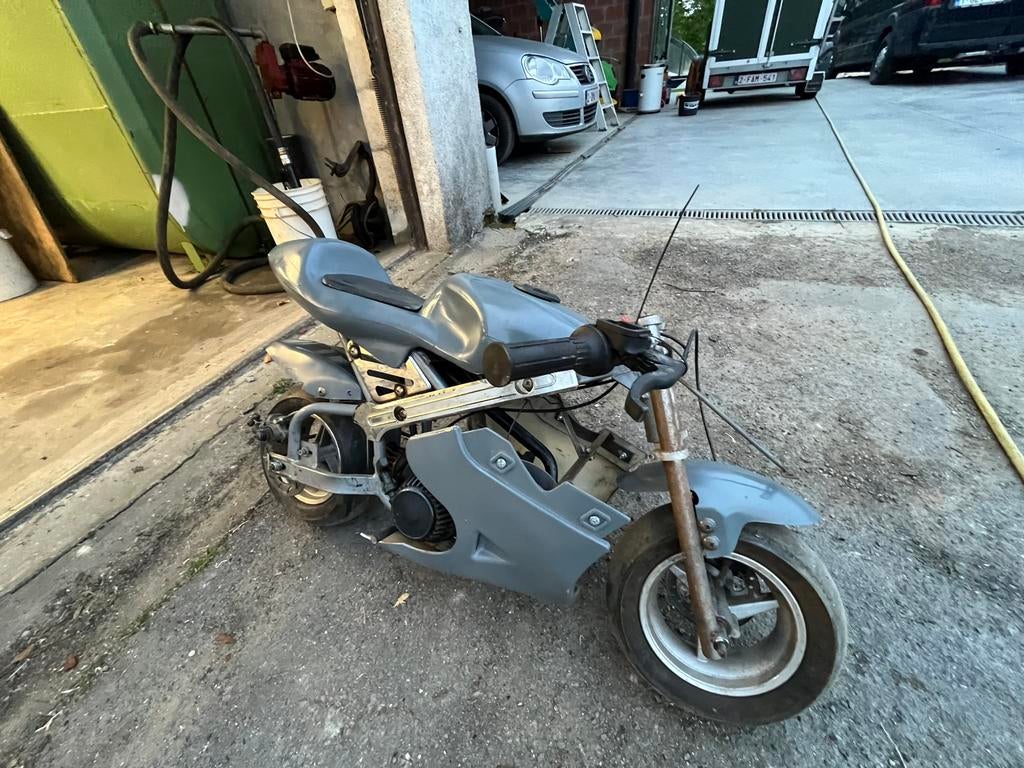 Mini moto poket bike, Ophalen, Gebruikt