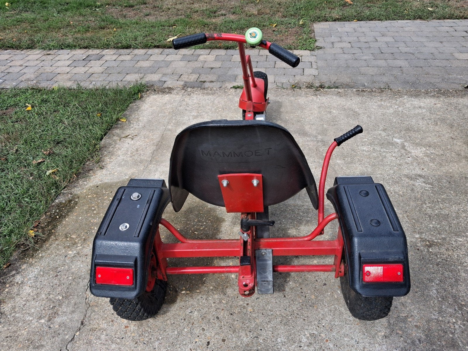 gocart mammoet in goede staat., Enfants & Bébés, Jouets | Extérieur | Go-cart & Cuistax, Enlèvement, Utilisé, Mammoet
