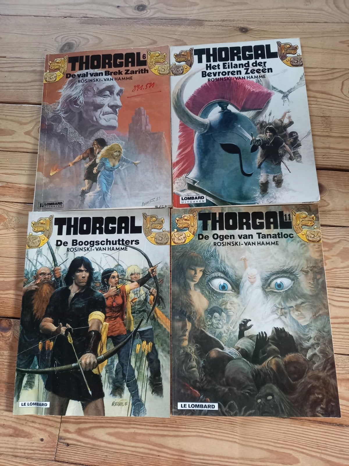 Thorgal, Meerdere stripboeken, Ophalen, Rosinski