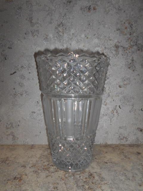 Mooie grote glazen vaas, Ophalen, Zo goed als nieuw, Glas
