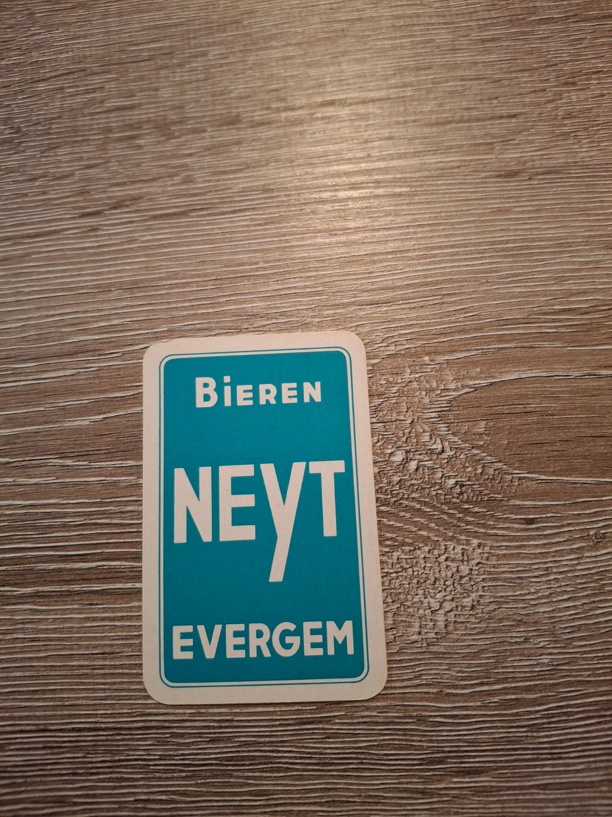 Oude speelkaart neyt evergem joker, Verzamelen, Ophalen of Verzenden