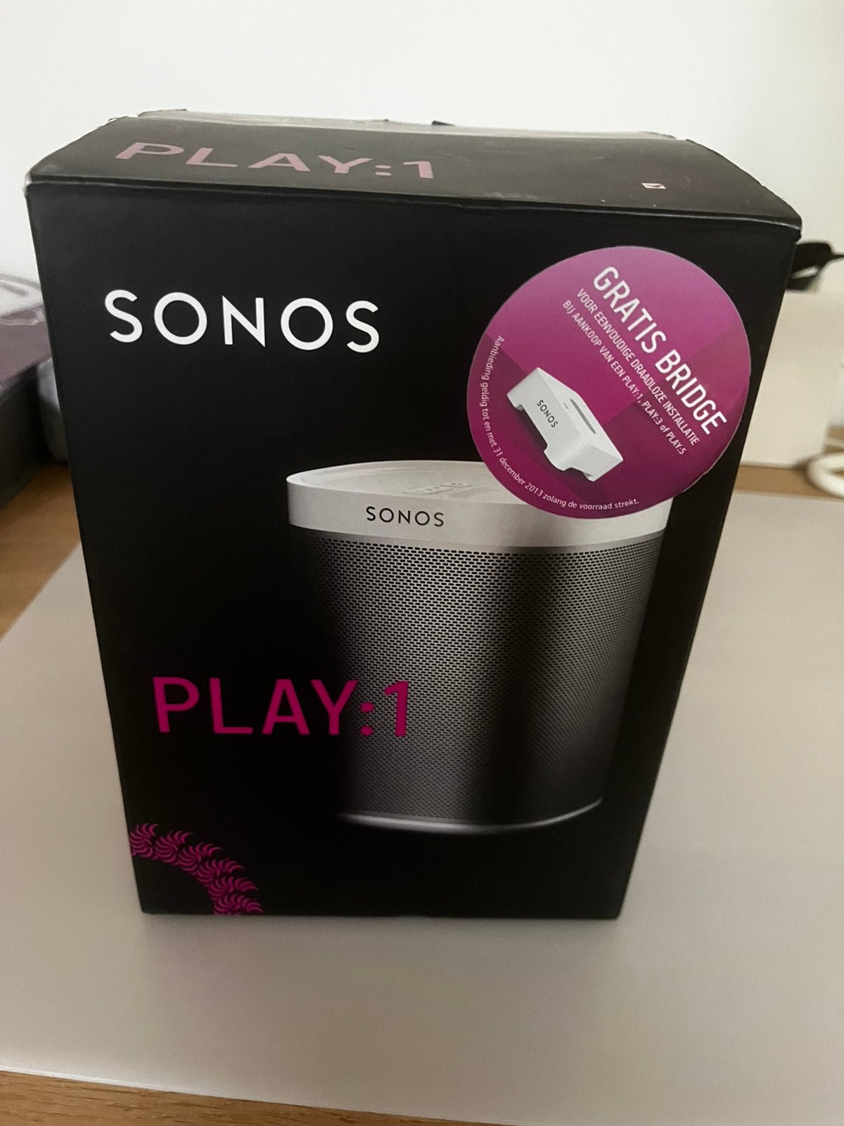 Sonos play:1, Audio, Tv en Foto, Ophalen, Zo goed als nieuw, Sonos