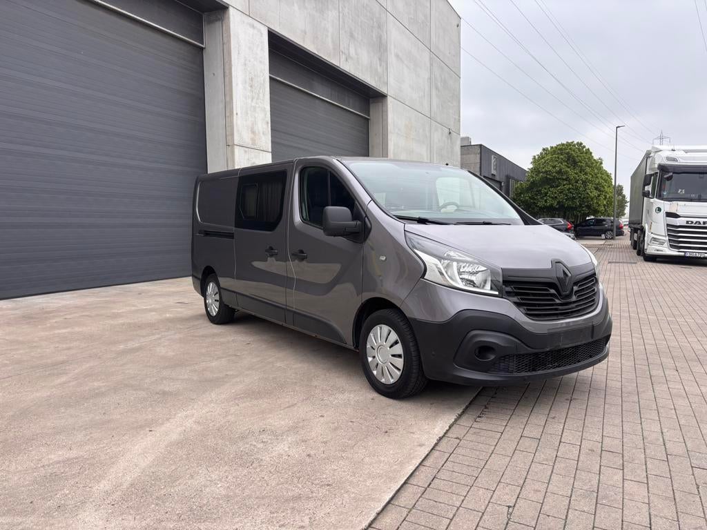 Renault Trafic 1.6 120pk L2 DUBBELCABINE 6pl Euro6, Auto's, Bestelwagens en Lichte vracht, Particulier, Centrale vergrendeling