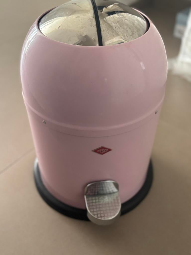 WESCO vuilnisemmer, Ophalen, Gebruikt
