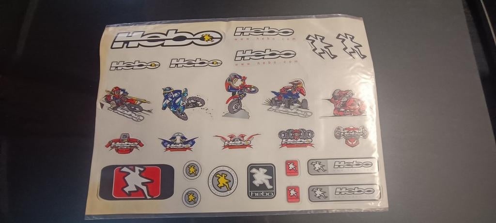 Originele HEBO stickersets nieuw in de verpakking!, Ophalen