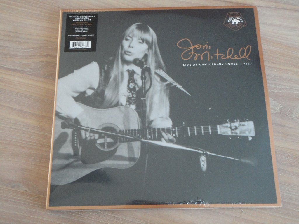 3LP Joni Mitchell – Live At Canterbury House - 1967 LTD.ED., Limited edition, Ophalen of Verzenden