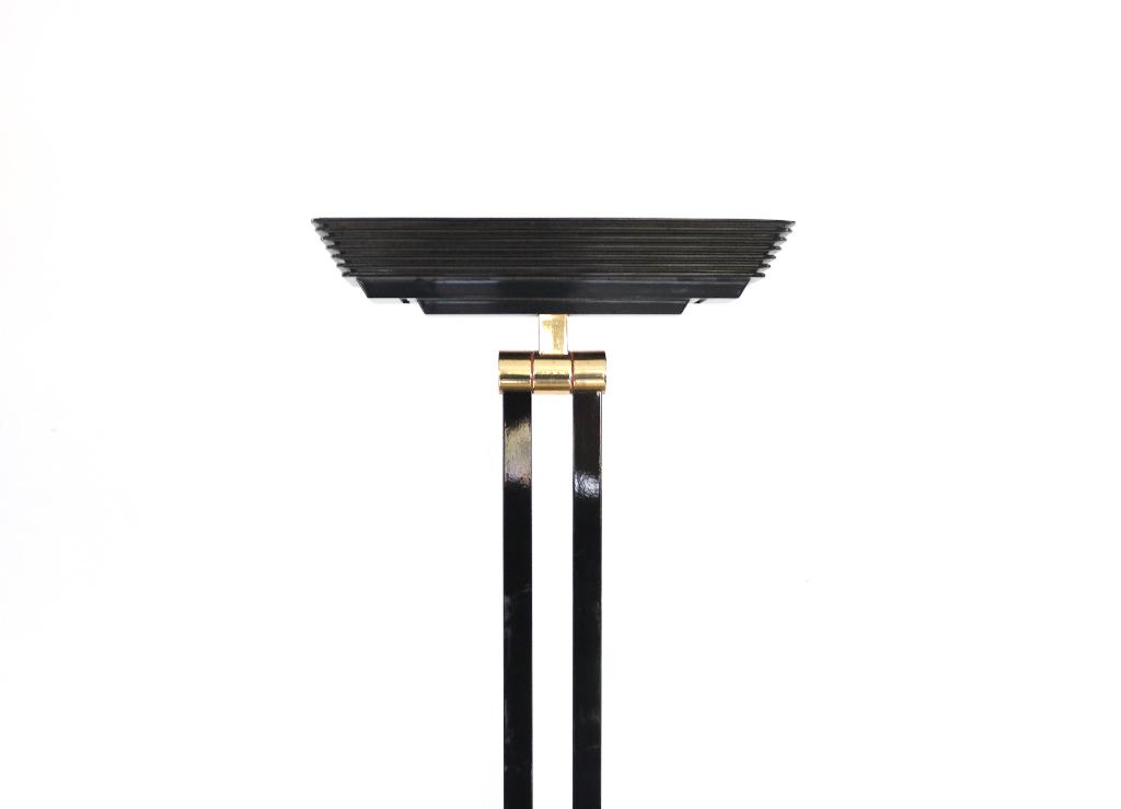 Seventies Deknudt vloerlamp, Ophalen, Metaal