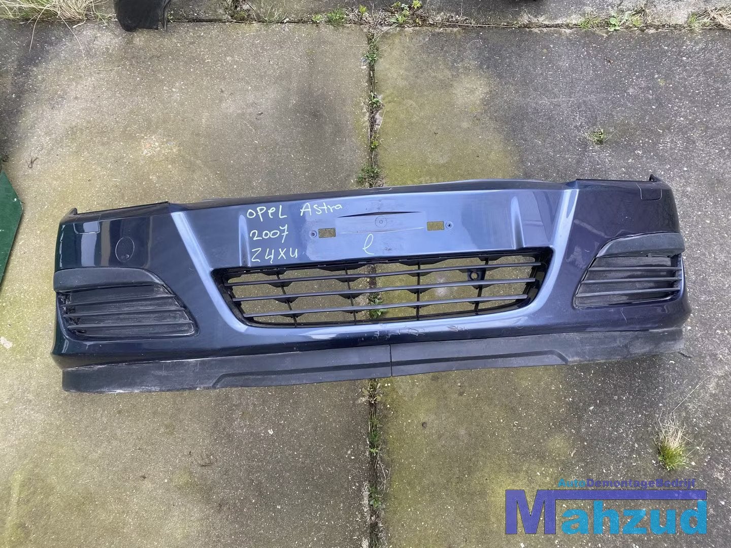 OPEL ASTRA H Grijs Z4XU Voorbumper 2003-2009, Gebruikt, Voor, Opel Automobile GmbH, Kontakt@opel-infoservice.de