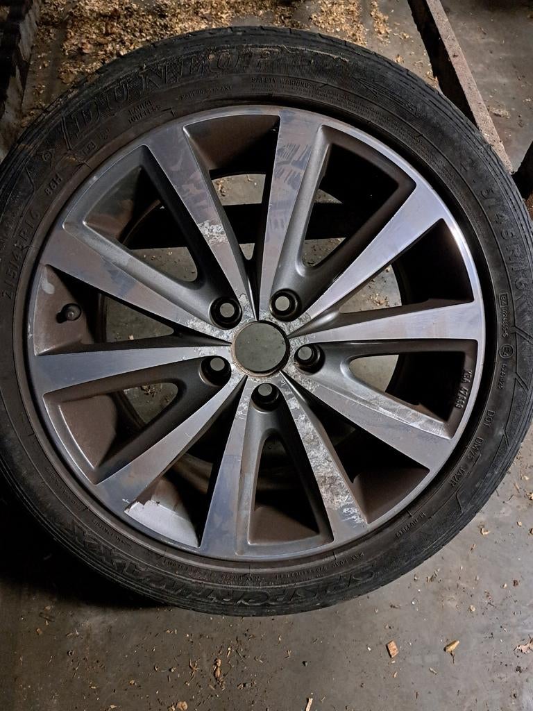 Vw 7x16" velgen, Auto-onderdelen, Banden en Velgen, Ophalen, Band(en)