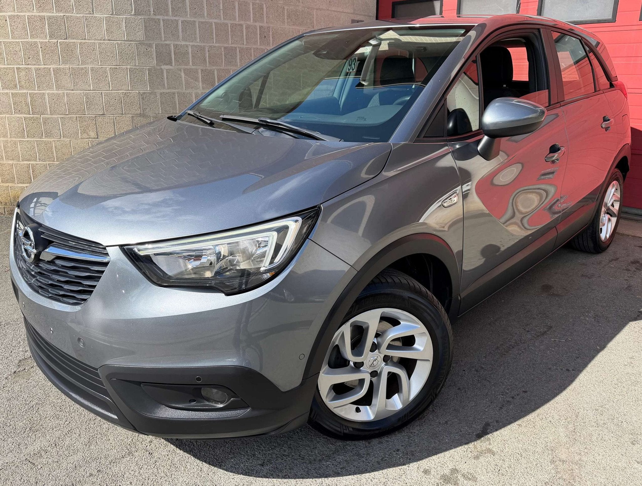 Opel Crossland X 1.2i Turbo Edition + CAMÉRA + NAVI + CLIM, Argent ou Gris, Achat, Euro 6, Entreprise