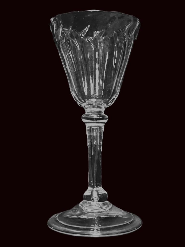 Un verre à vin de Liège vers 1720, Antiquités & Art, Enlèvement ou Envoi