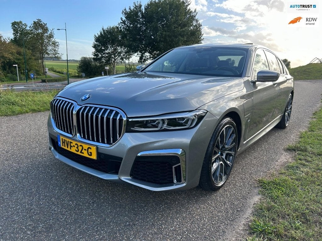 BMW 7-serie 745e High garantie M-Pakket 21 inch Inruil Mog, Auto's, Automaat, Euro 6, Leder, 2998 cc