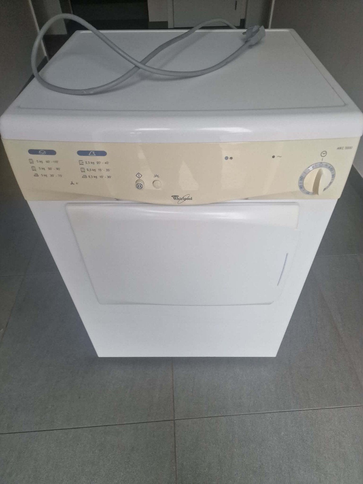 séchoir évacuation 7kg whitpool fonctionne parfaitement, Electroménager, 6 à 8 kg, Classe énergétique A ou plus économe, Comme neuf