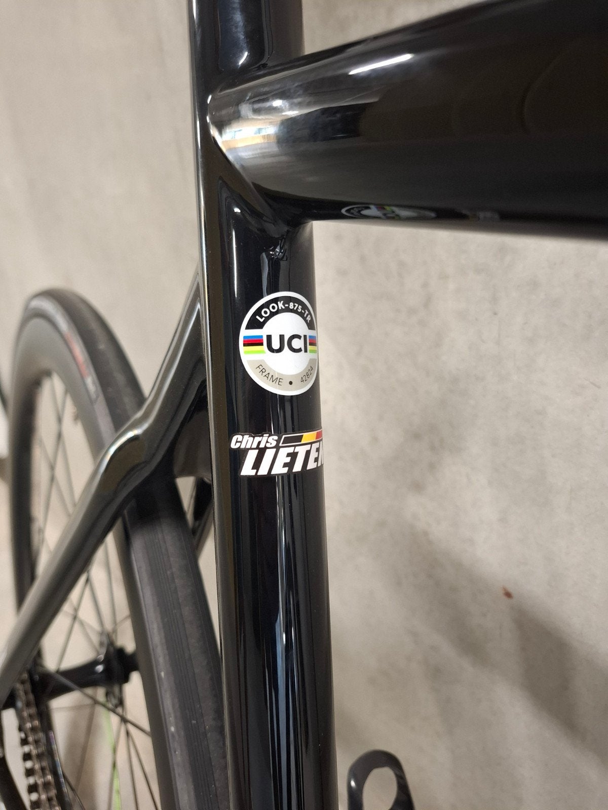 vélo de piste, Enlèvement, Carbone