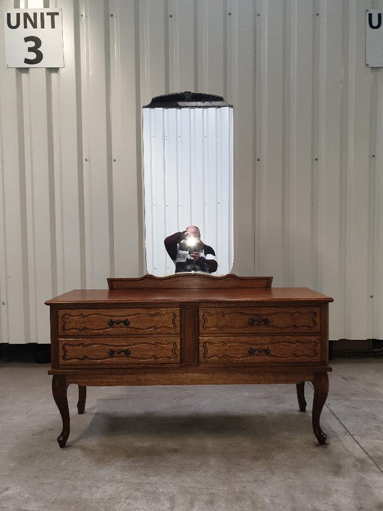 Louis XV Stijl kaptafel. Het kan geleverd worden., Maison & Meubles, Tables | Coiffeuses, Enlèvement, Utilisé, Bois