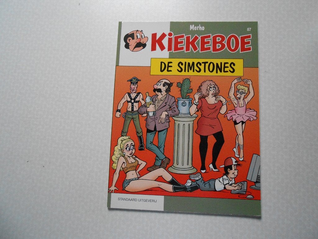 kiekeboe 87 De Simstones 2000 1 ste druk., Neuf, Enlèvement ou Envoi, Une BD, MERHO