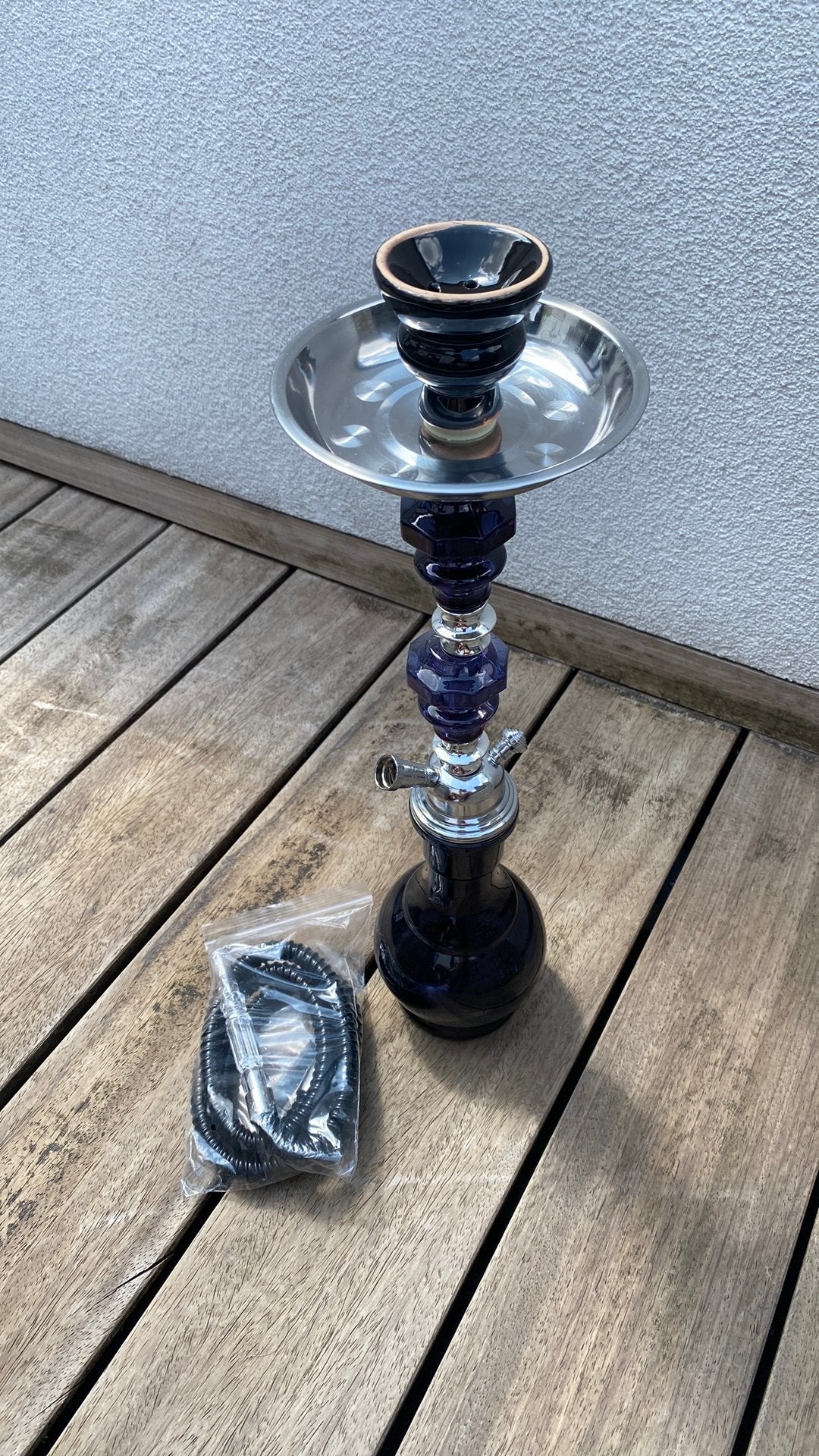 Shisha te koop, Enlèvement, Verre