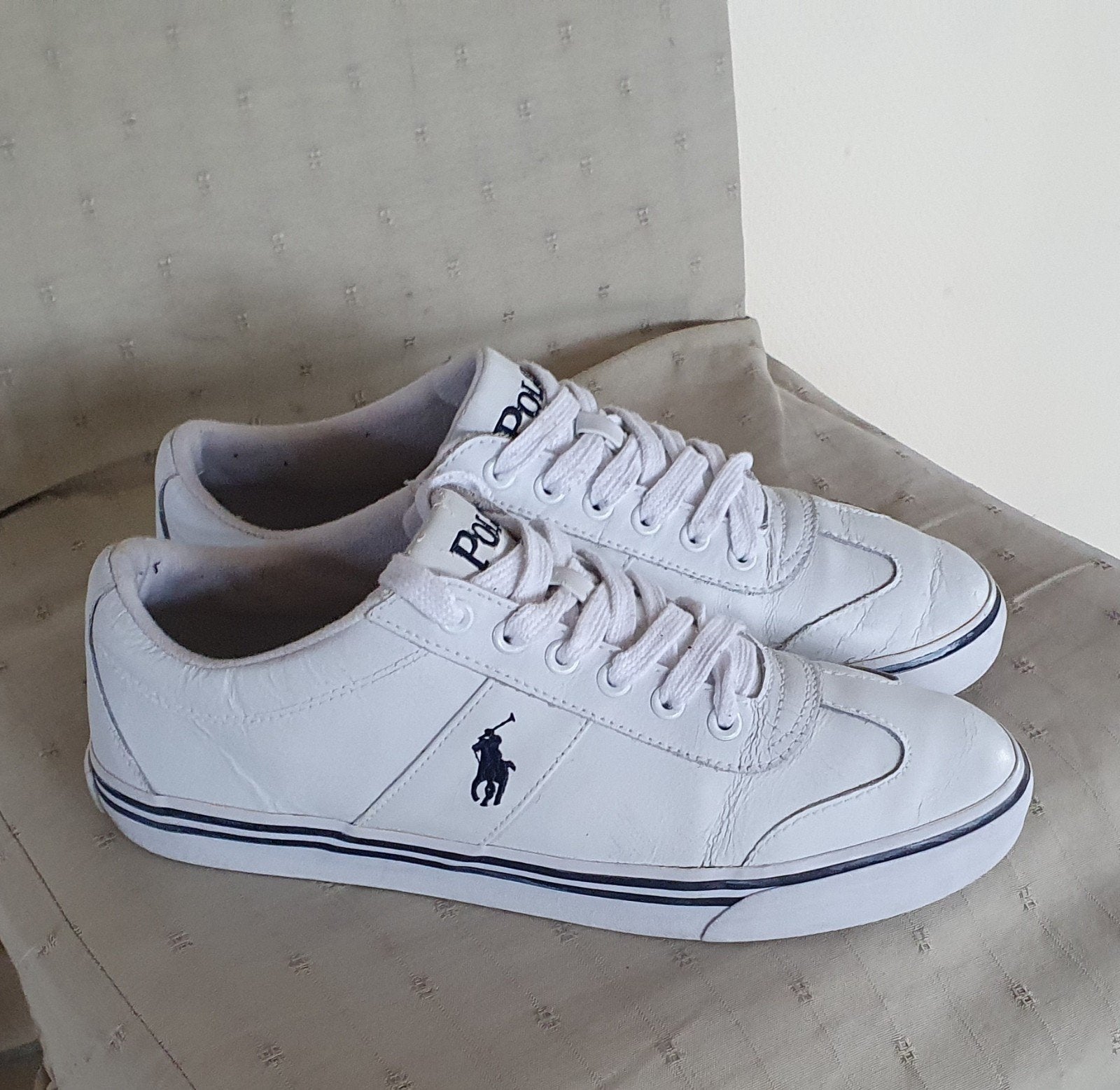 Sneakers👍"Polo Ralpf Lauren"👍excellent état= TOP👍m:42👍, Vêtements | Hommes, Enlèvement ou Envoi, Comme neuf, Polo Ralph Lauren