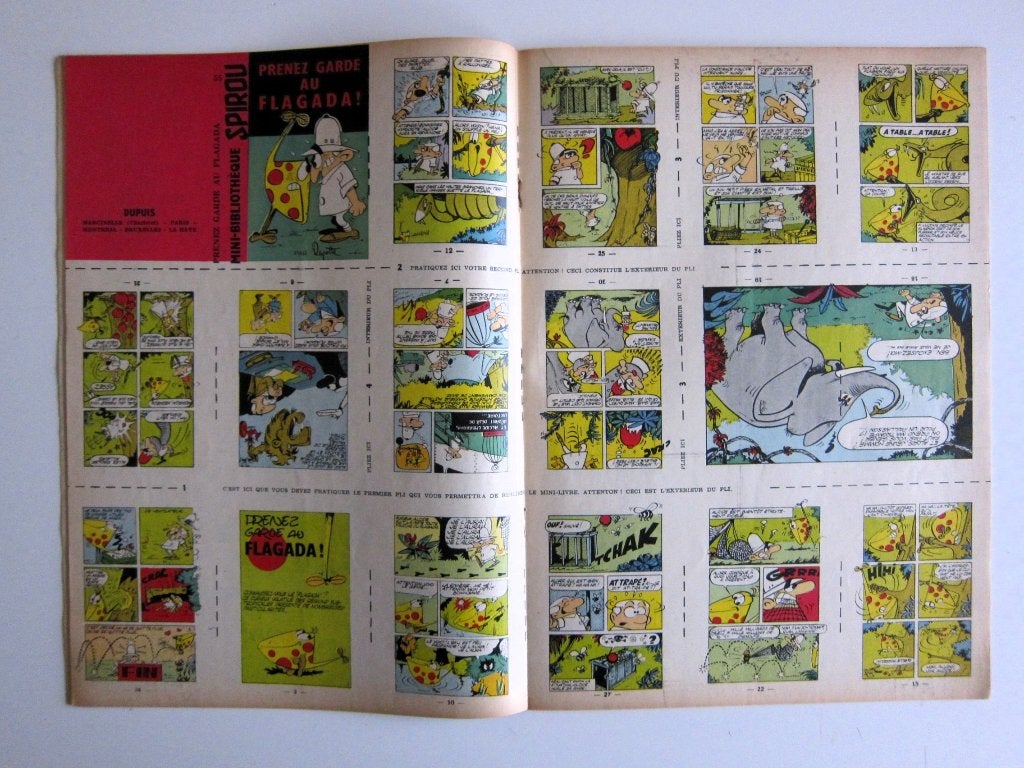 Hebdomadaires Spirou avec mini-récits (1960-1969), Plusieurs BD, Enlèvement ou Envoi, Utilisé, Divers auteurs