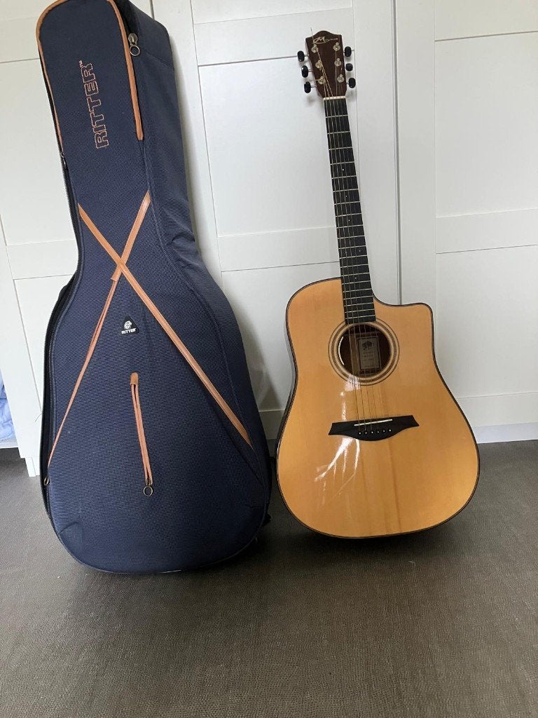 Akoustische gitaar Mayson met L.R Baggs Anthem mic, Ophalen, Zo goed als nieuw, Western- of Steelstringgitaar