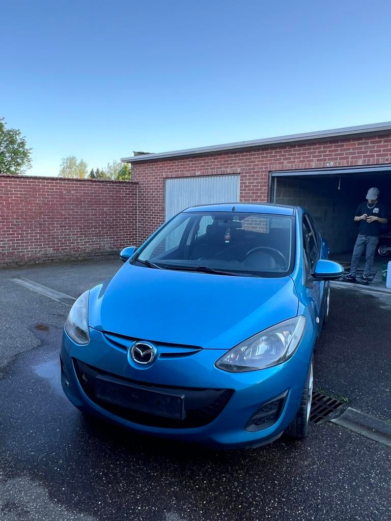 Mazda 2, Auto's, Mazda, Euro 5, Blauw, Diesel, 5 deurs