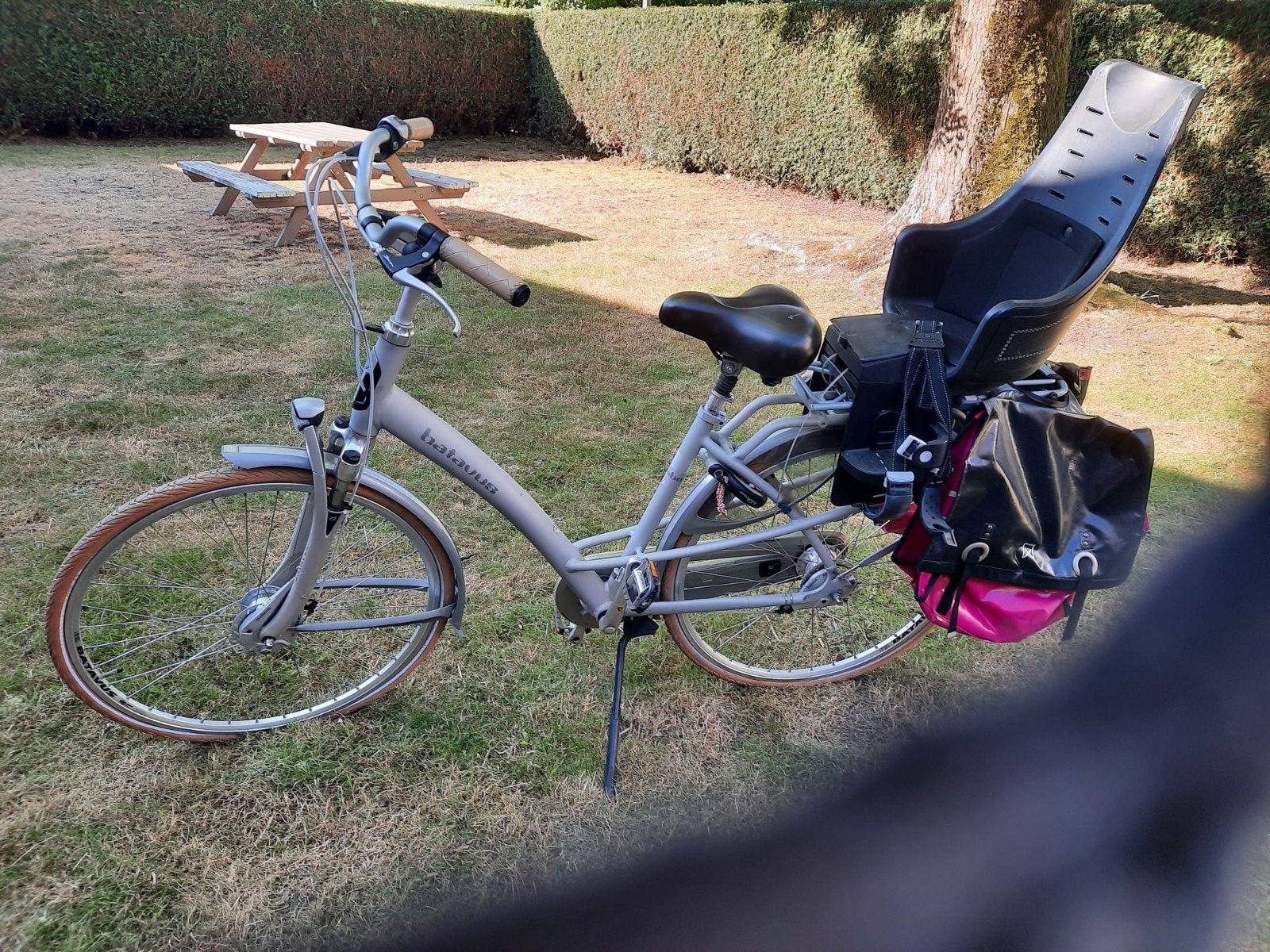 damesfiets met kinderzitje, Fietsen en Brommers, Ophalen
