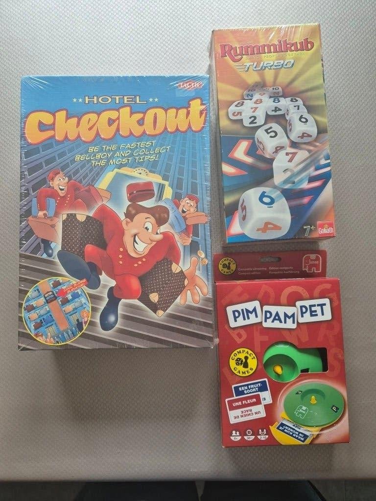 drie nieuwe gezelschapsspellen, Ophalen of Verzenden, Nieuw, Goliath