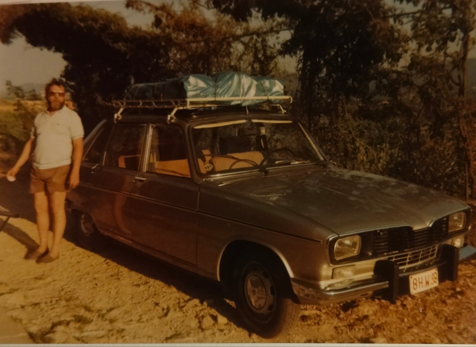 Lot de 3 valises en tissu « Renault Boutique » – années 70, Ophalen, Renault