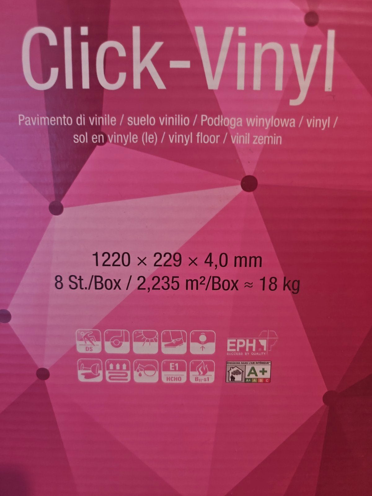 Klikvinyl / stevig en duurzaam alternatief voor laminaat, Huis en Inrichting, Stoffering | Vloerbedekking, Ophalen, Laminaat