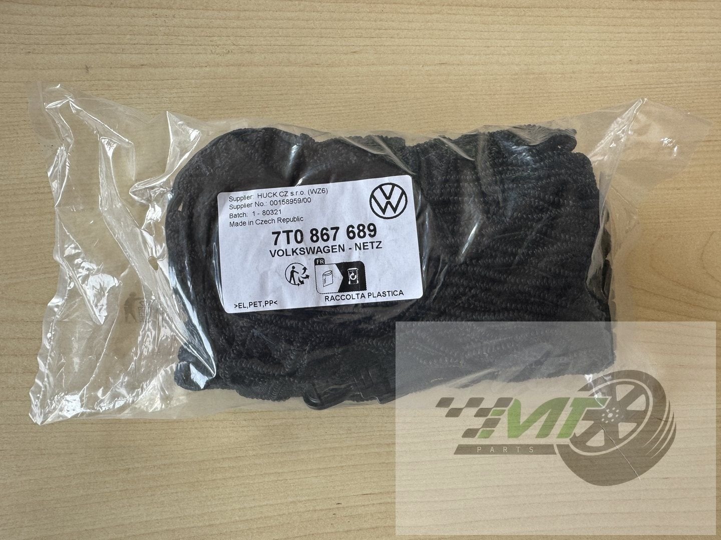 Orgi Vw T7 Multivan California bagagenet 7T0867689 NIEUW OEM, Enlèvement ou Envoi, - Berliner Ring 2 38440 Wolfsburg Deutschland