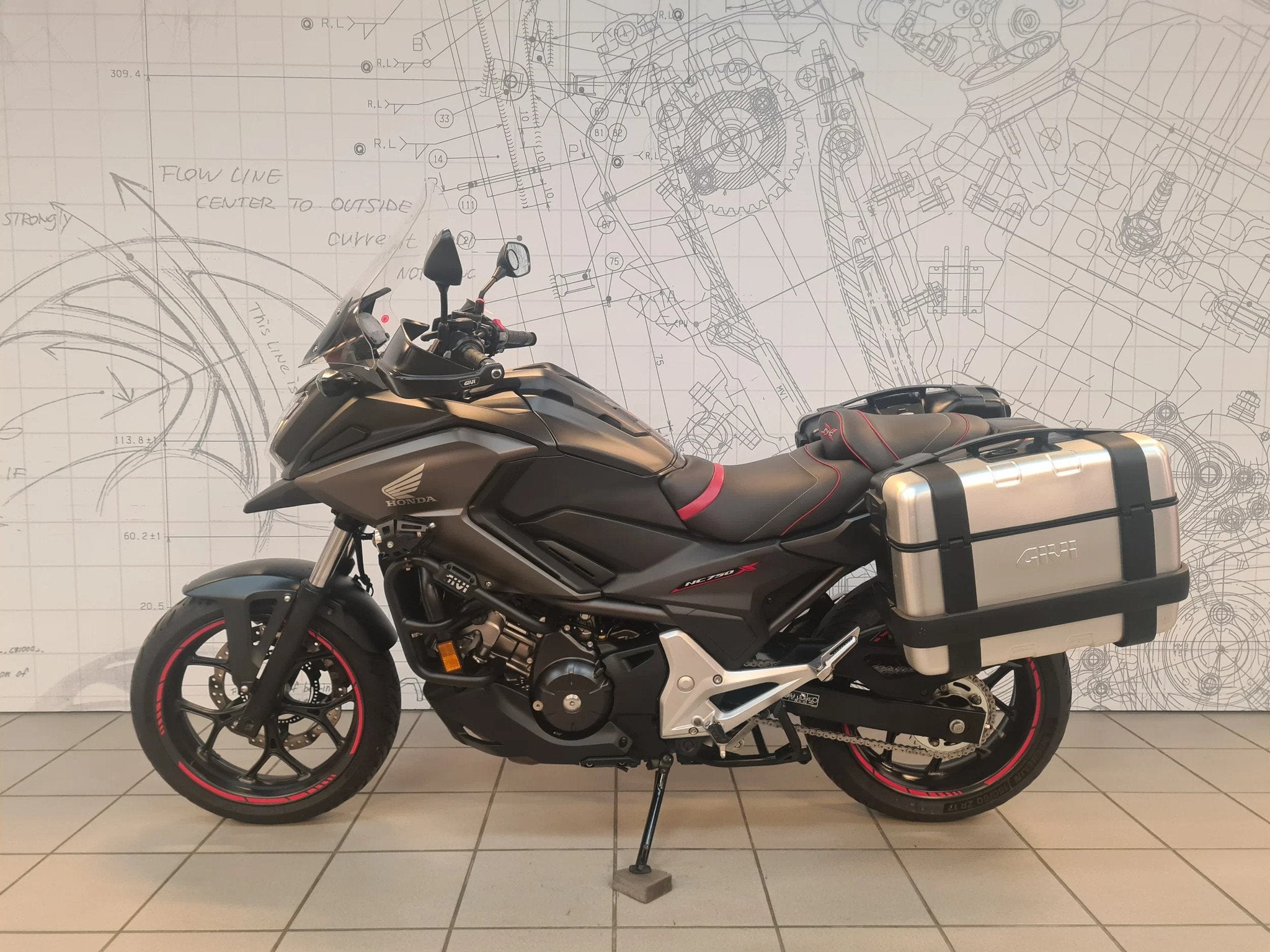 Honda NC750X DCT (année de construction 2019), Motos, Entreprise, Occasion, Plus de 35 kW, Automatique