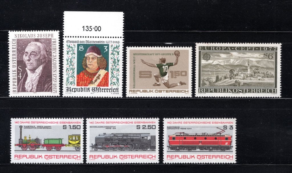 OOSTENRIJK Lot 1977 MNH, Postzegels en Munten, Postzegels | Europa | Oostenrijk, Verzenden, Postfris