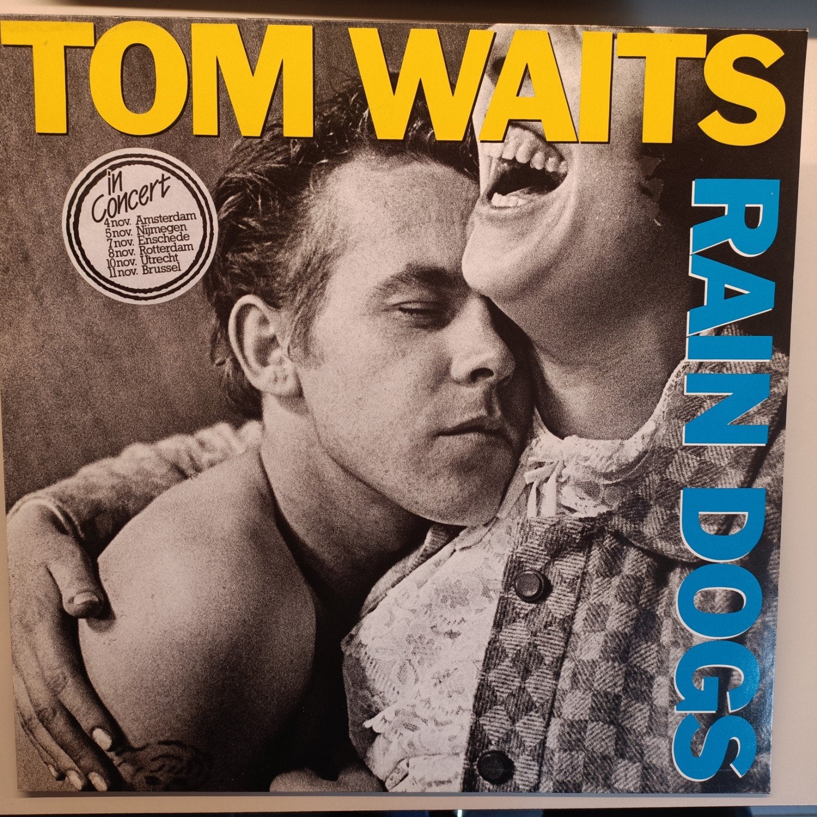 Lp Tom Waits - Rain Dogs, Cd's en Dvd's, Ophalen of Verzenden, Zo goed als nieuw, LP