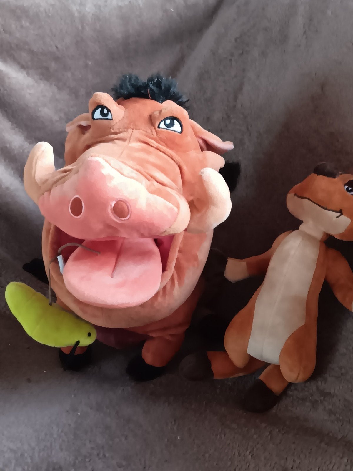 Timon en pumba, Ophalen