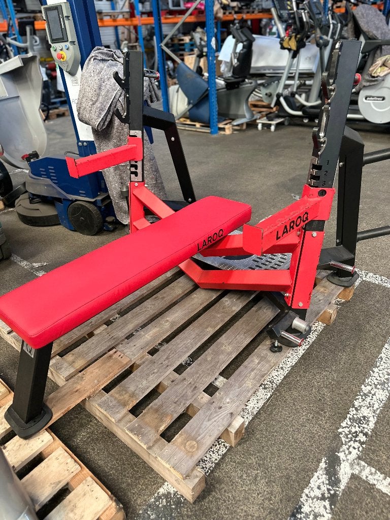 LAROQ Banc développé couché, Sports & Fitness, Enlèvement ou Envoi, Utilisé, Bras